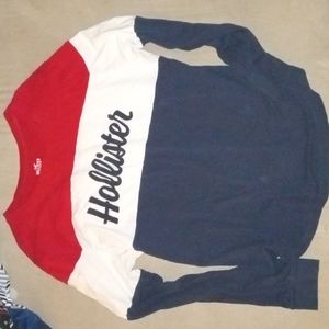 Hollister Red White and Blue Tee